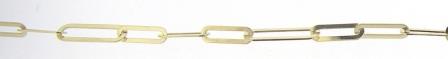 9ct Yellow Gold Oval Link Chain Necklace