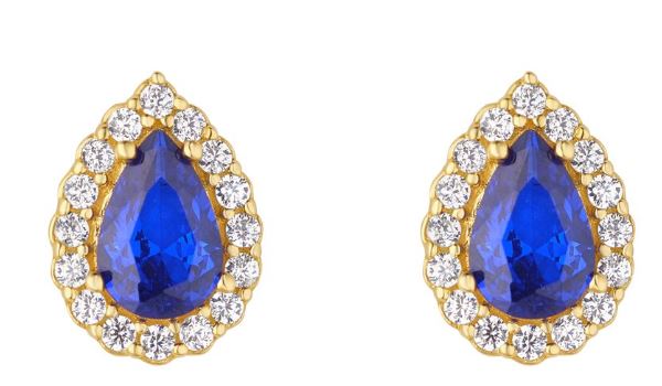 Exquisite 9ct Yellow Gold Oval Opal Stud Earrings