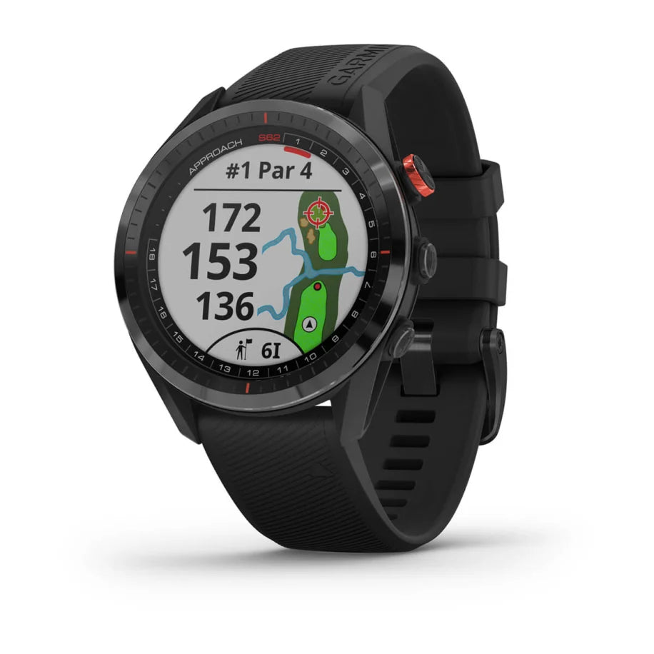 Garmin Mens Approach S62 Black 47mm watch