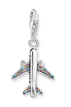 SS Multicolour Aeroplane Charm