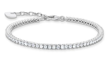 Thomas Sabo Sterling Silver Tennis Bracelet with Cubic Zirconia