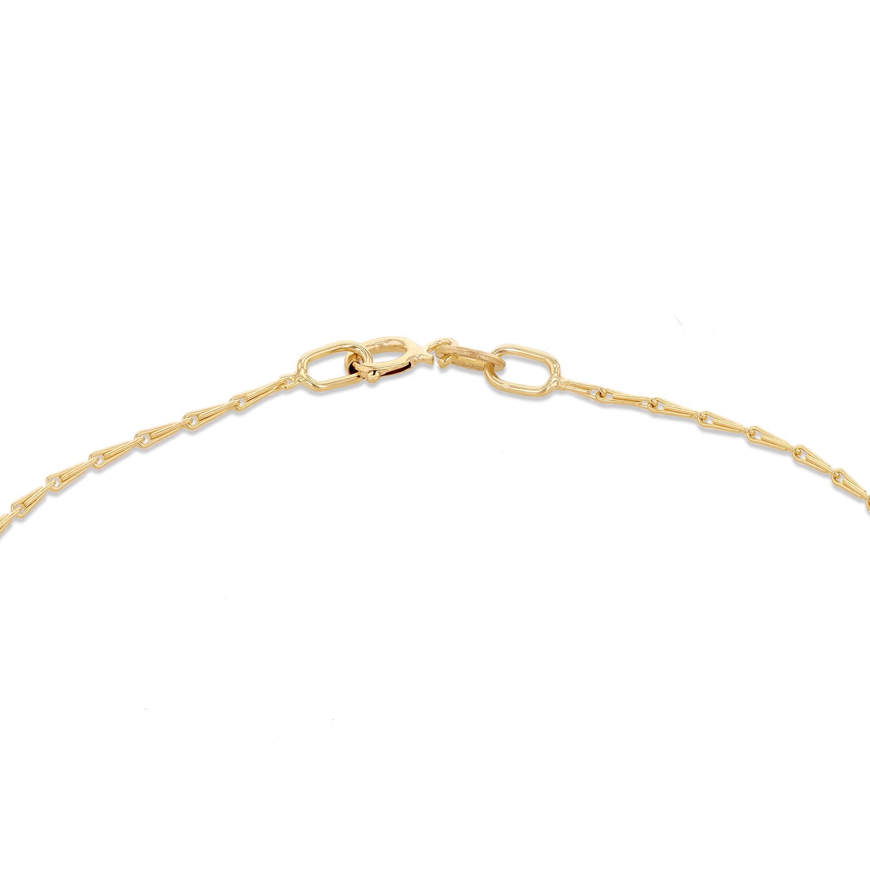 9ct Yellow Gold Wheat Shape Bracelet 7 Inch