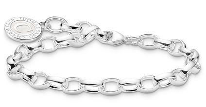 SS/White Charm Bclt - 19cm