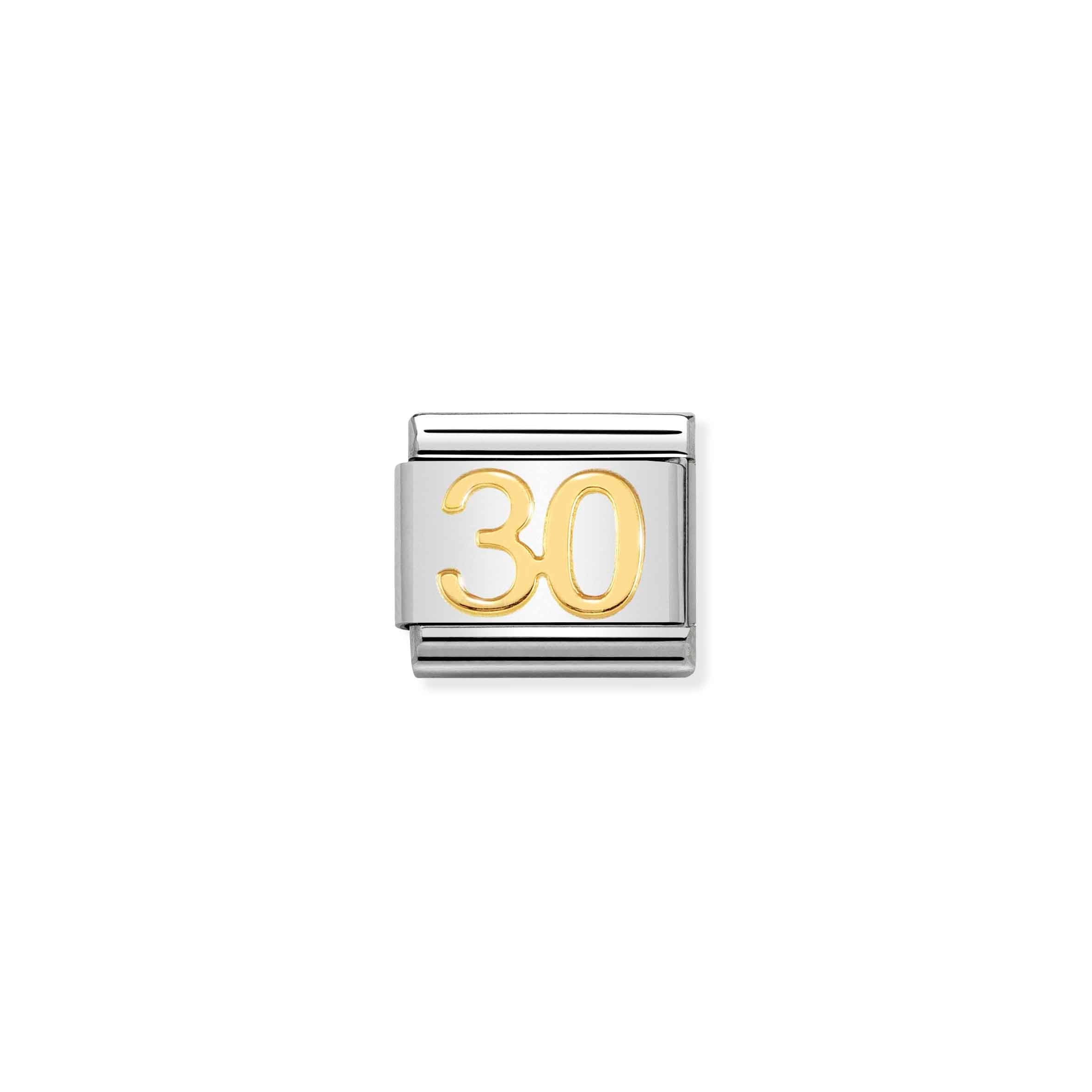 Nomination Composable Classic 'Daily Life' Number 30 Charm