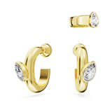 Swarovski Dextera Hoop Ergs&Cuff,GOS Earrings