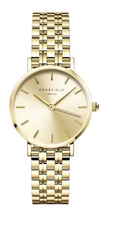 Rosefield Ladies Small Edit Champagne Gold 26mm watch