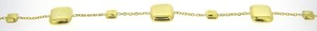 Handmade 9ct Yellow Gold Belt Belcher Bracelet
