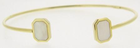 9ct Yellow Gold Oval Link Belcher T-Bar Bracelet