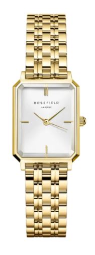Rosefield Ladies Octagon XS White 19.5mm watch