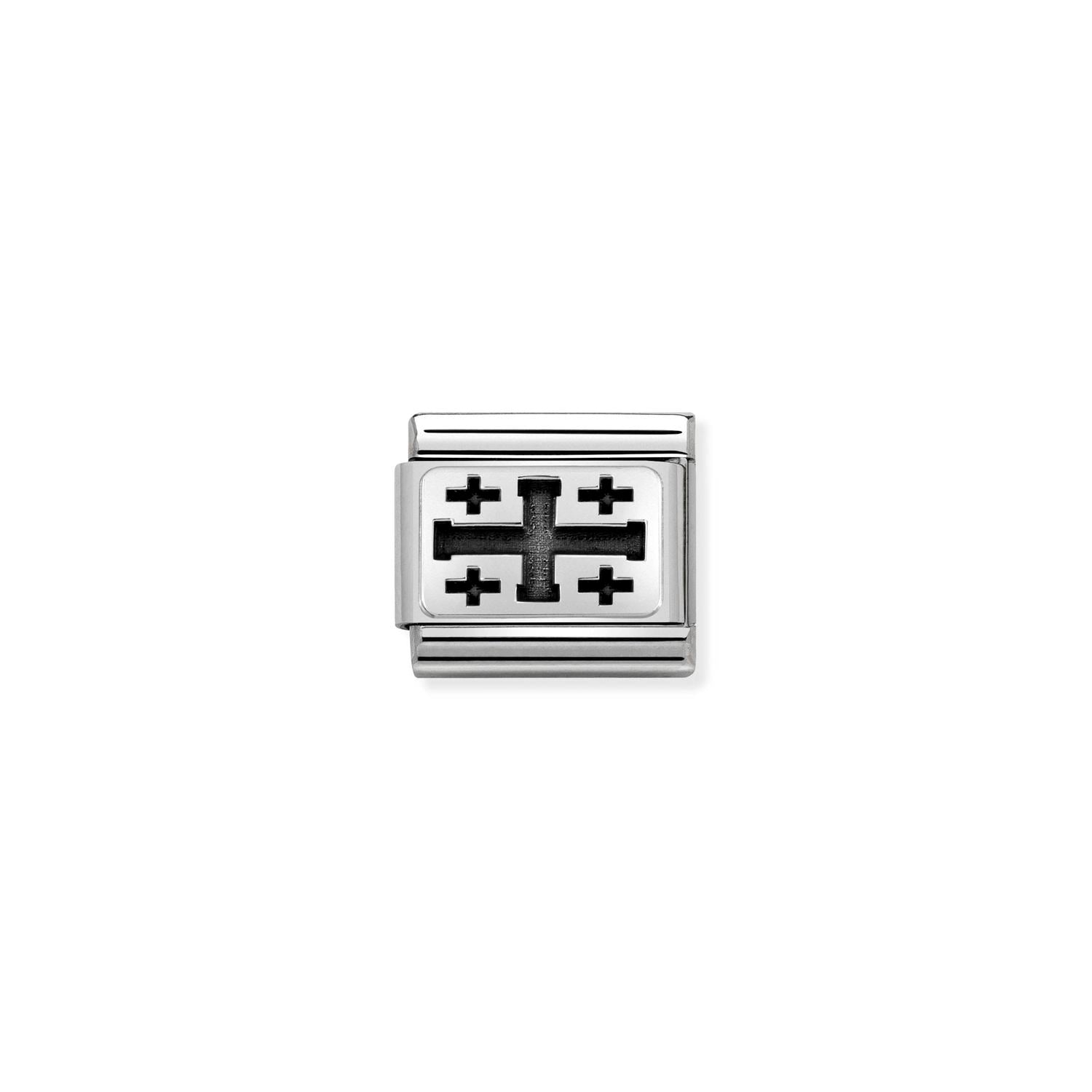 Nomination Composable Classic Jerusalem Cross Link