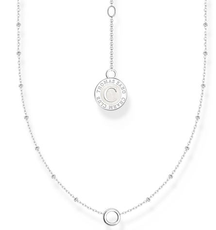 Thomas Sabo Sterling Silver Ball Charm Necklace