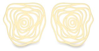 9ct Yellow Gold Moon & Star Stud Earrings