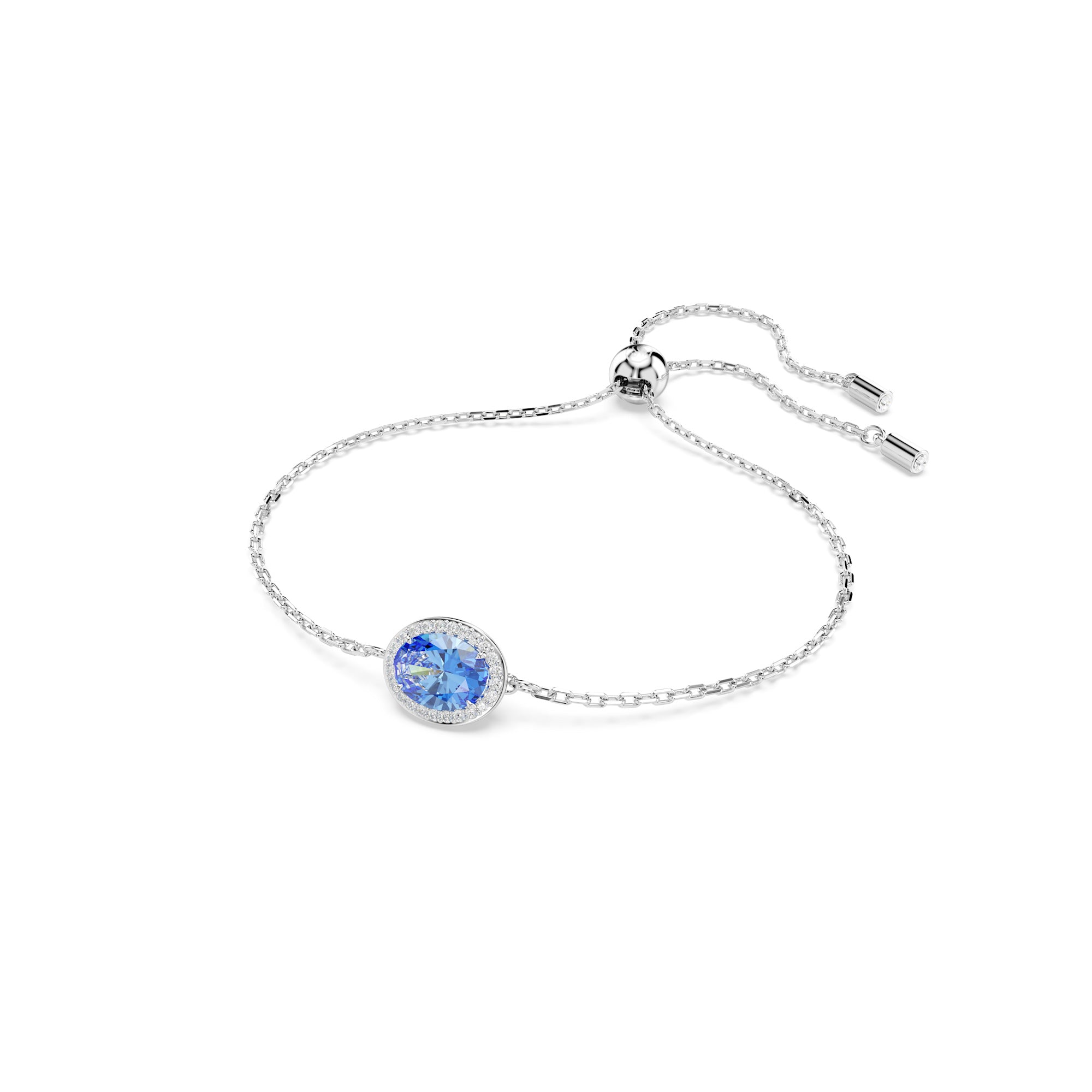 Swarovski Constella Bracelet - Rhodium Plated - M - Blue