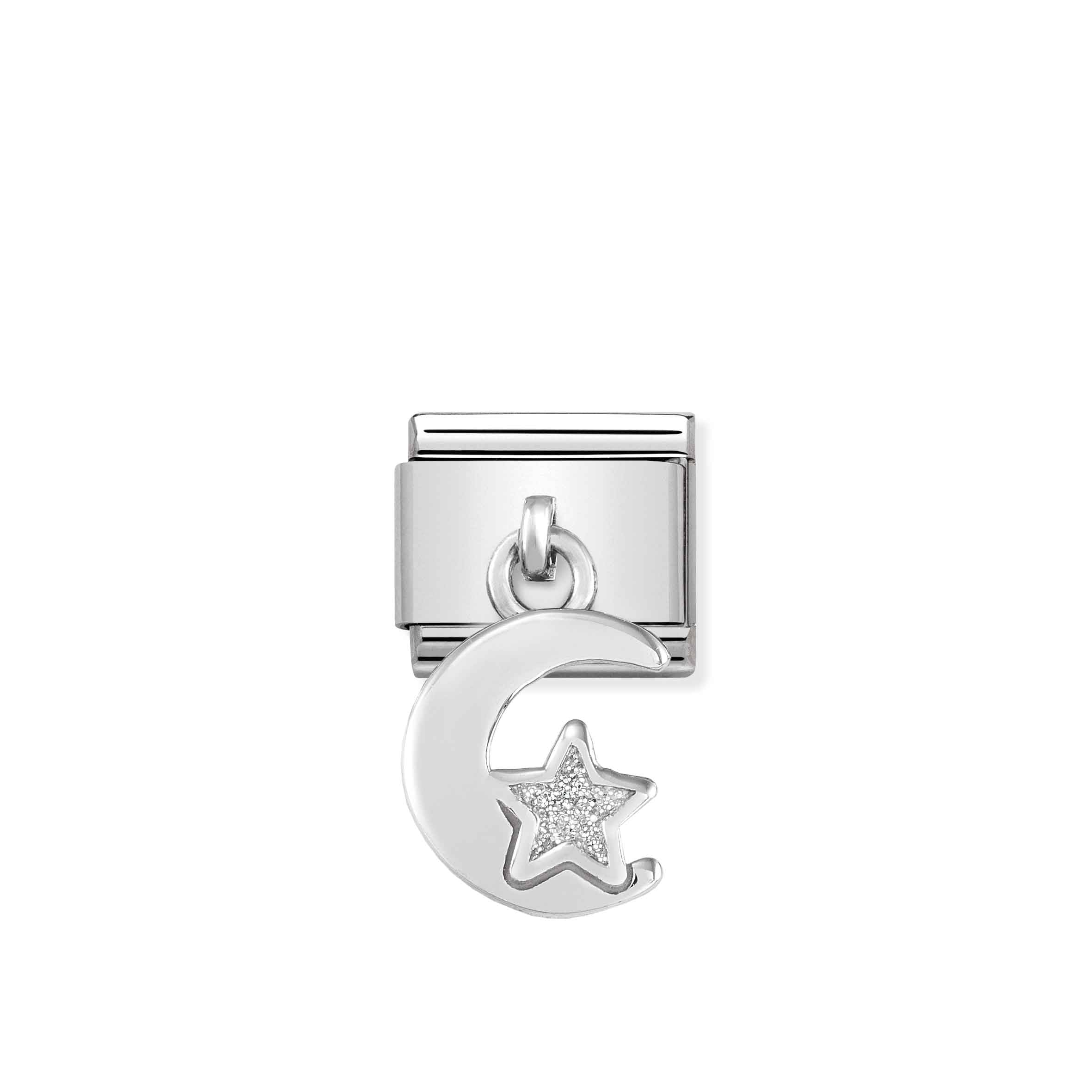Nomination Composable Classic Moon & Star Charm