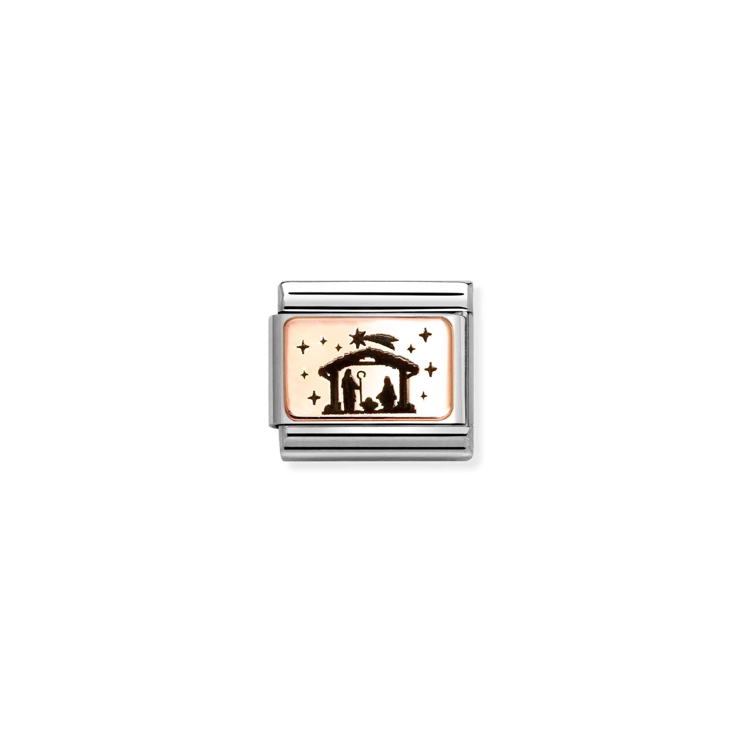 Nomination Composable Classic Nativity Charm