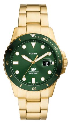 Fossil Mens Fossil Blue Green 42mm watch