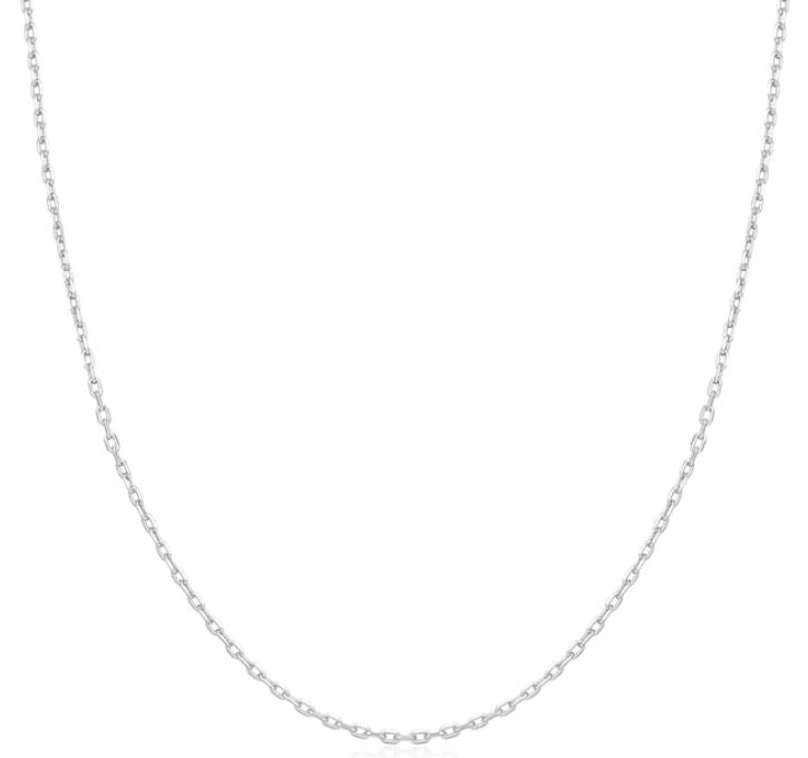 Ania Haie Silver Mini Link Charm Chain Necklace