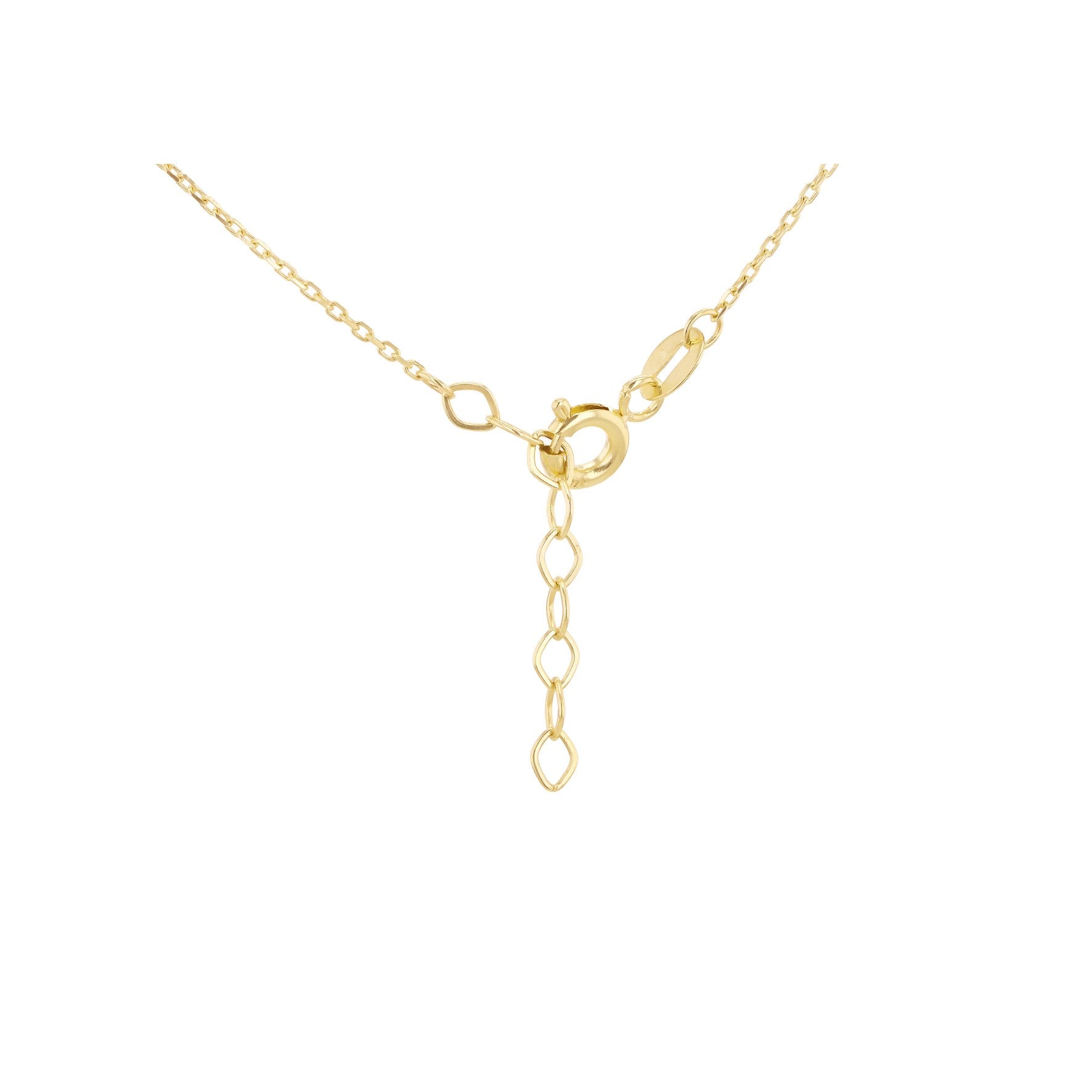 9ct Yellow Gold Freshwater Pearl Station Necklace