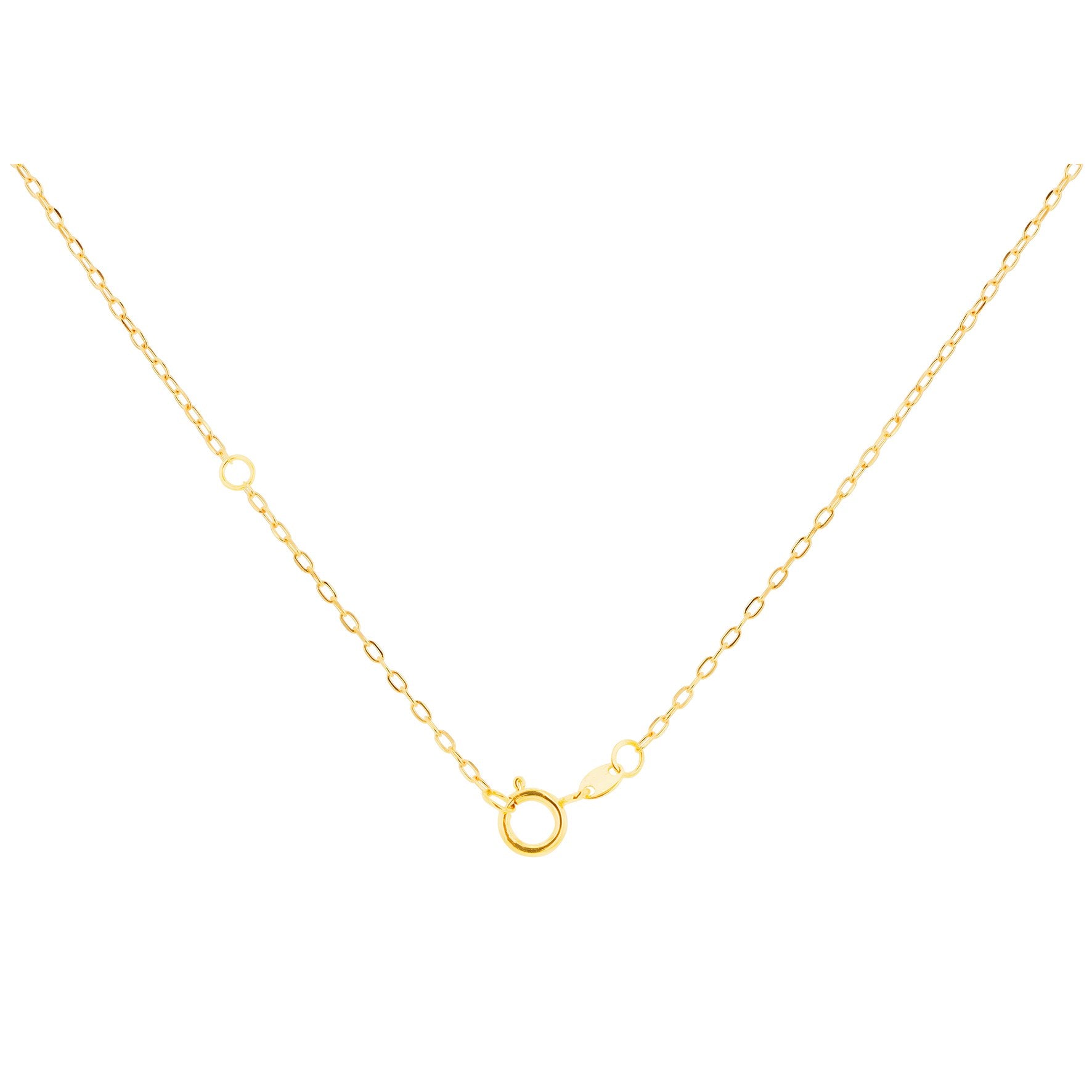 Elegant 9ct Yellow Gold Black Enamel Diamond Necklace