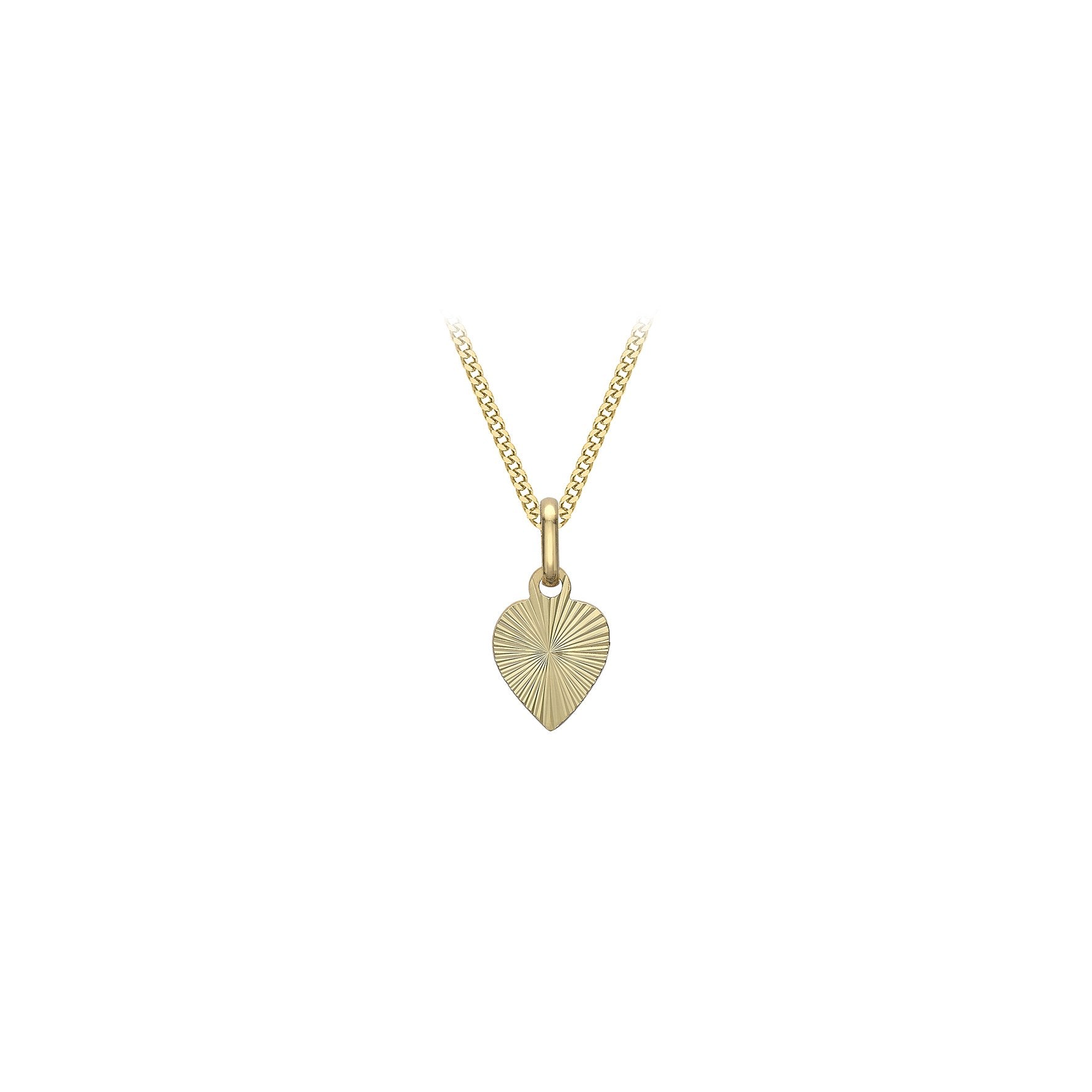 Forever Welded - 9ct Yellow Gold Illusion Heart Charm