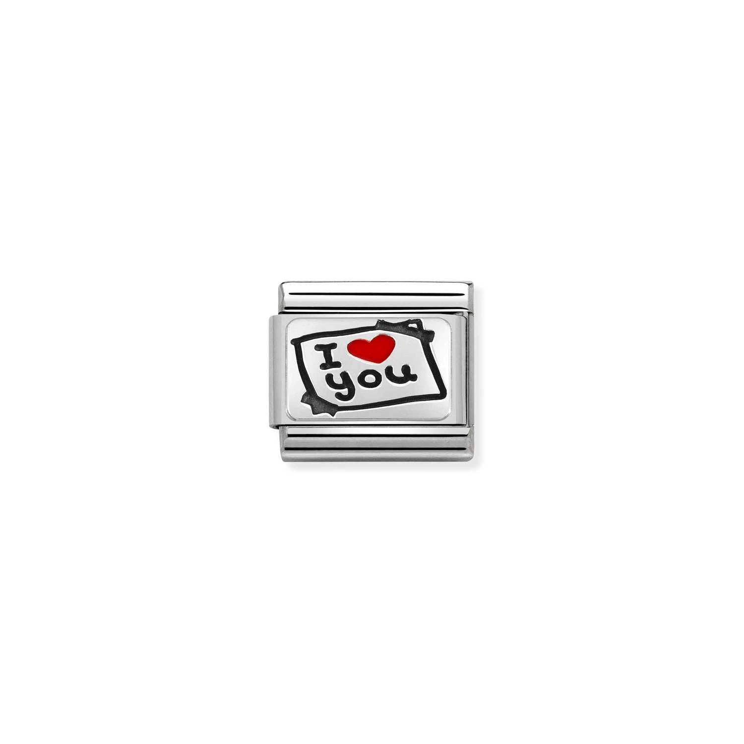 Nomination Composable Classic 'I Love You Card' Link