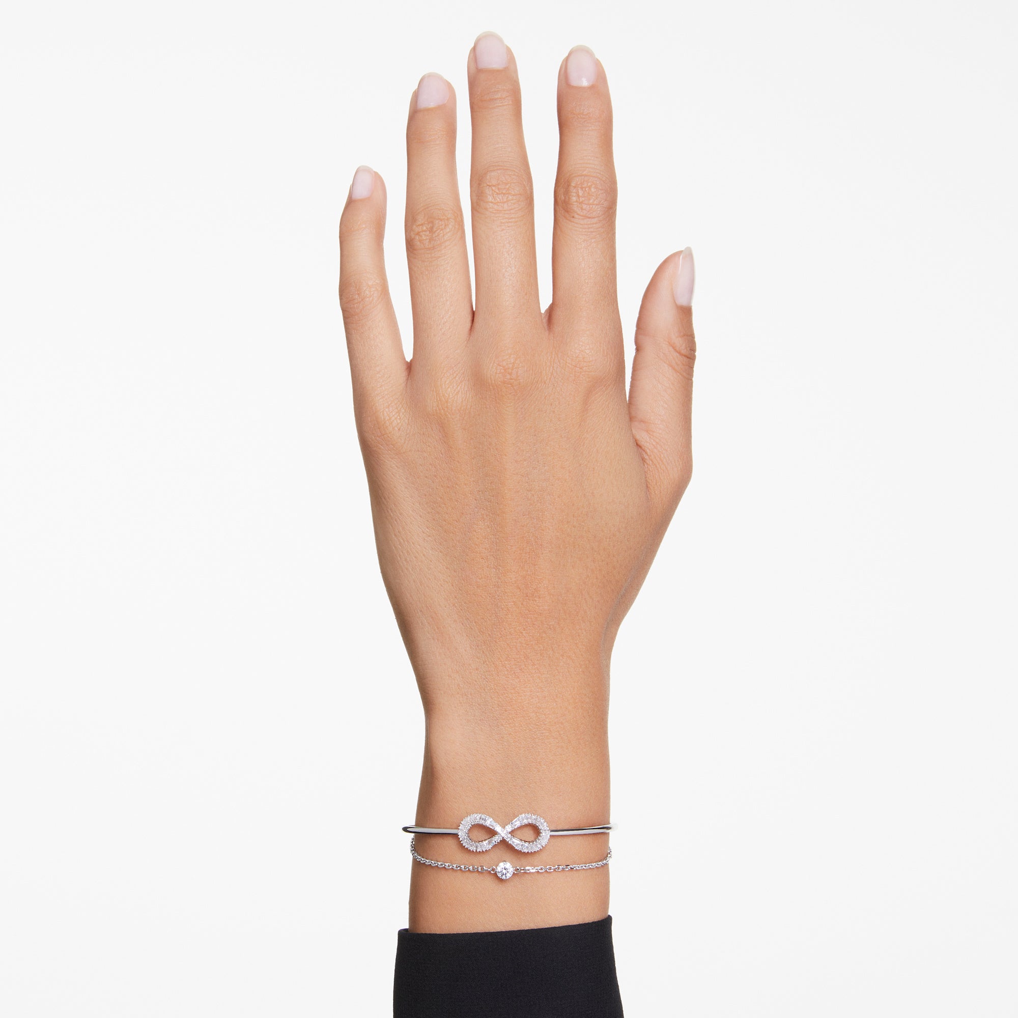 Hyperbola Bangle CRY/RHS- M