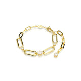 Swarovski Constella Bracelet - Gold Tone-Plated - M - White Crystals