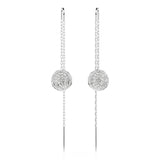 Swarovski Sublima Drop Ergs CRY/RHS Earrings