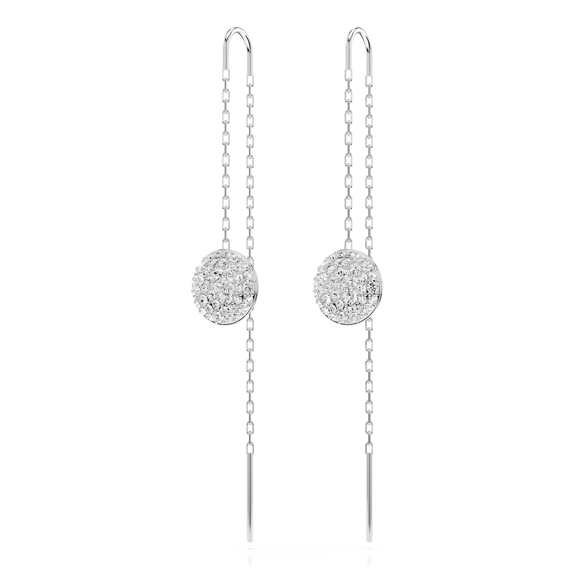 Swarovski Sublima Drop Ergs CRY/RHS Earrings