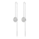 Swarovski Sublima Drop Ergs CRY/RHS Earrings