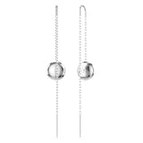 Swarovski Sublima Drop Ergs CRY/RHS Earrings