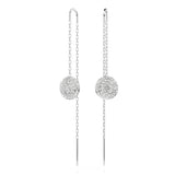 Swarovski Sublima Drop Ergs CRY/RHS Earrings