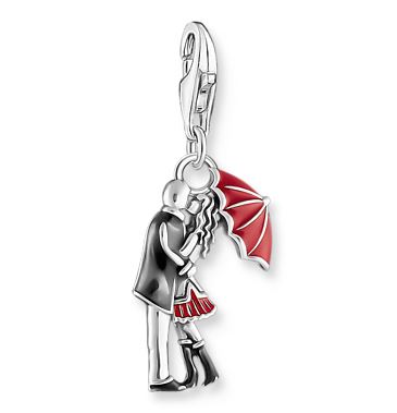 Thomas Sabo Sterling Silver Kissing Couple Charm