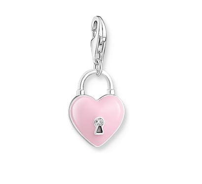 SS Pink Heart Charm
