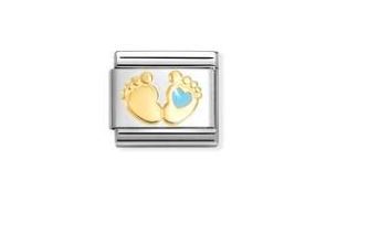 Nomination Composable Classic Blue Foot Charm