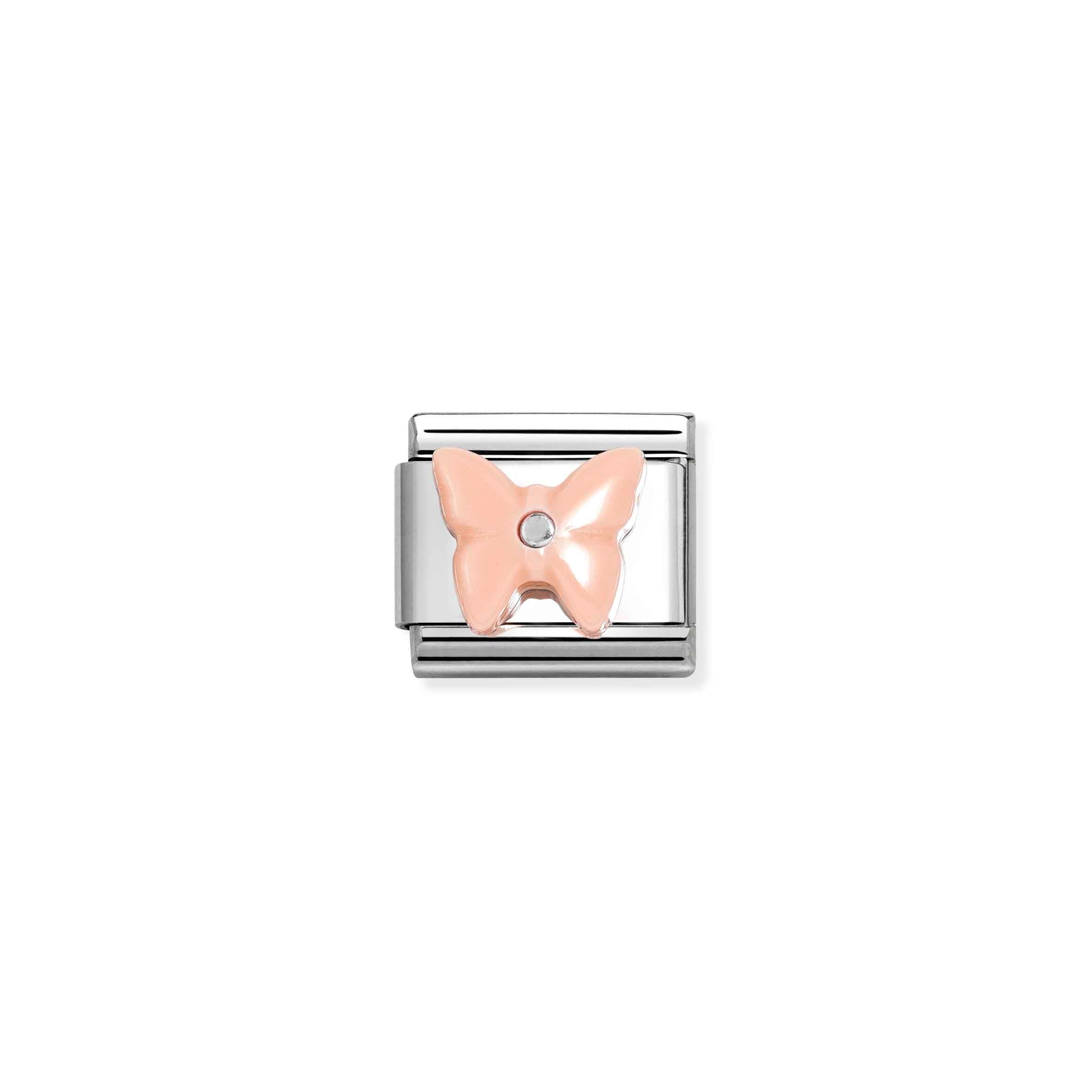 Nomination Composable Classic Pink Butterfly Charm