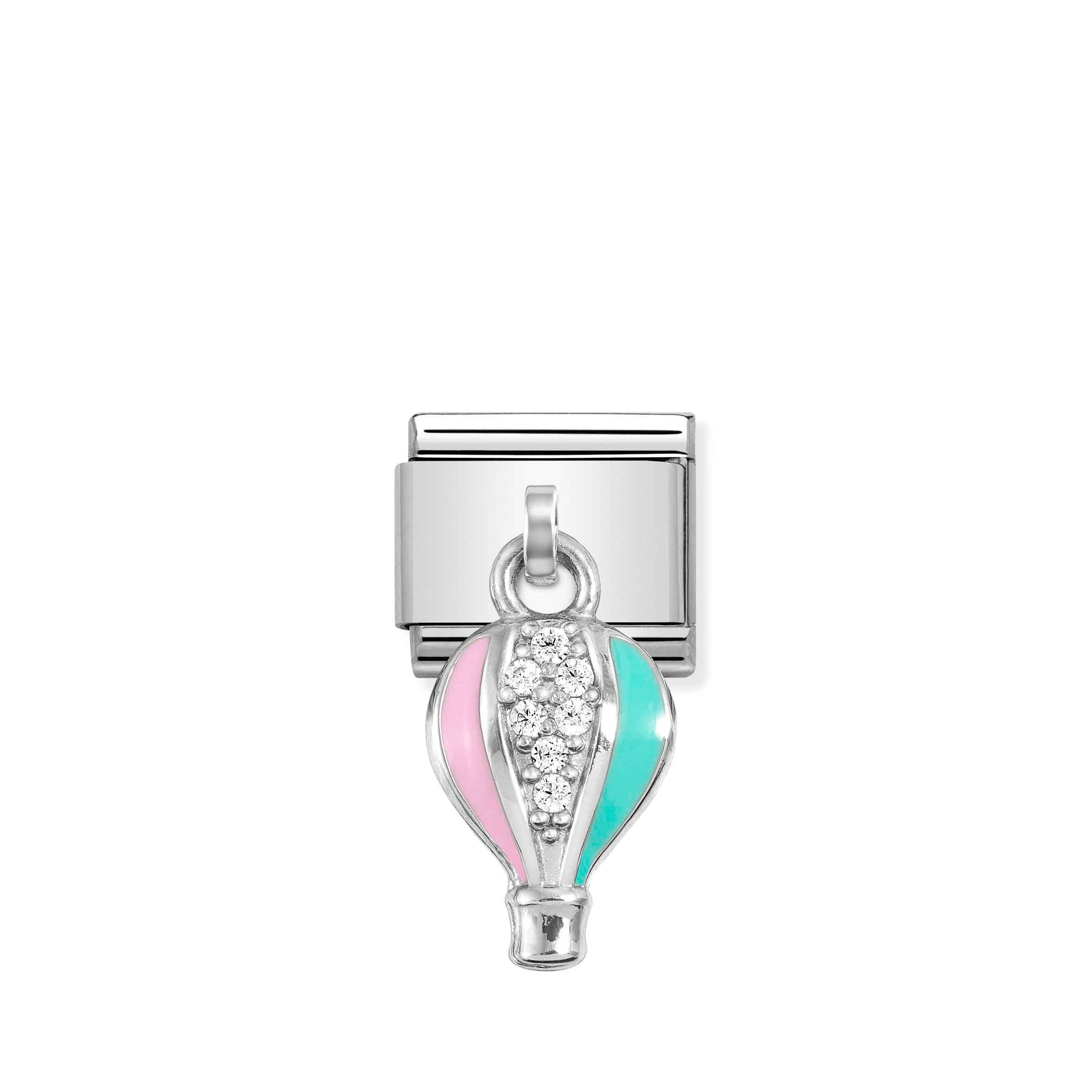 Nomination Composable Classic Hot Air Balloon Charm