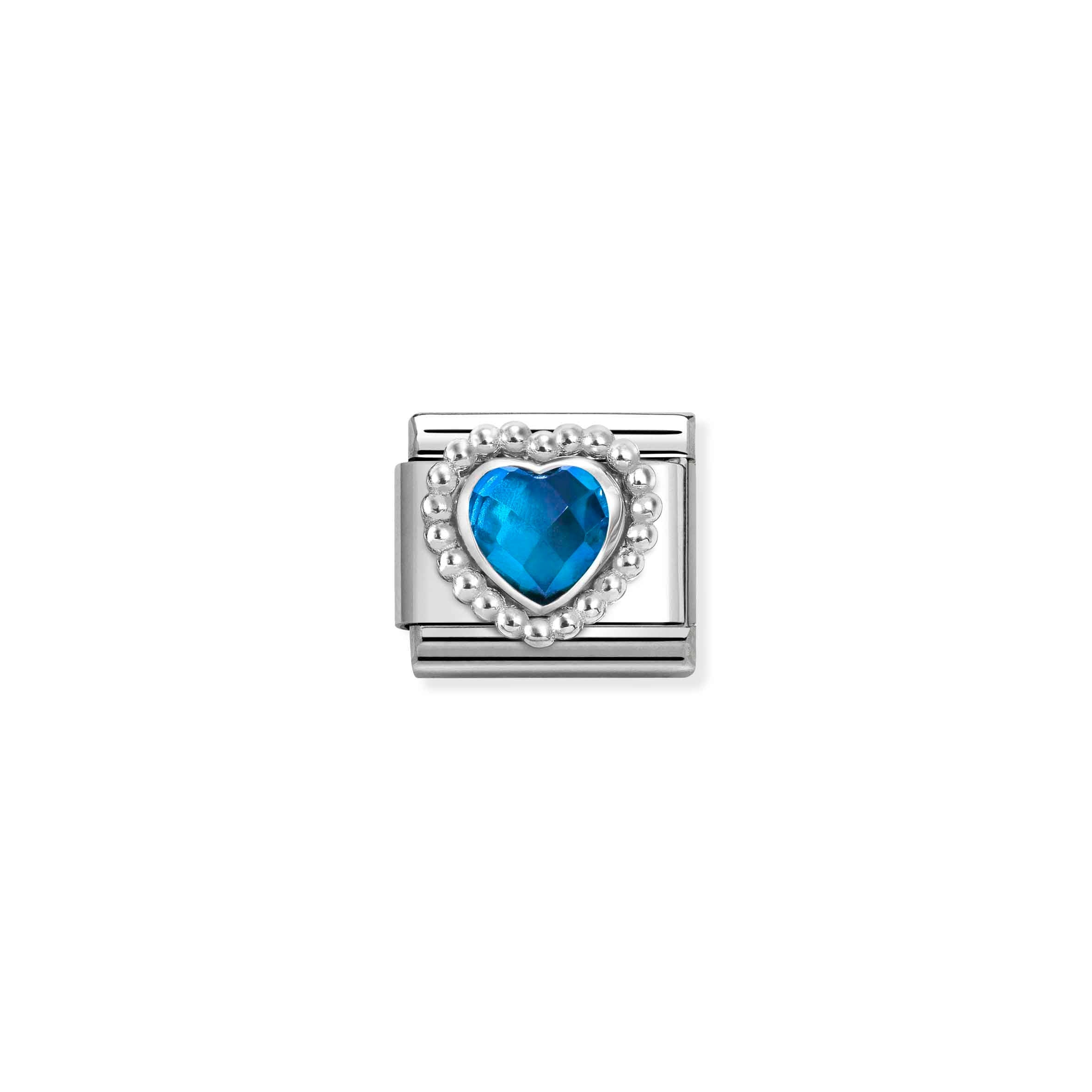 Nomination Composable Classic Blue Heart Charm