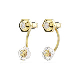 Swarovski Lumina Jacket Ergs CRY/GOS Earrings