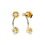 Swarovski Lumina Jacket Ergs CRY/GOS Earrings