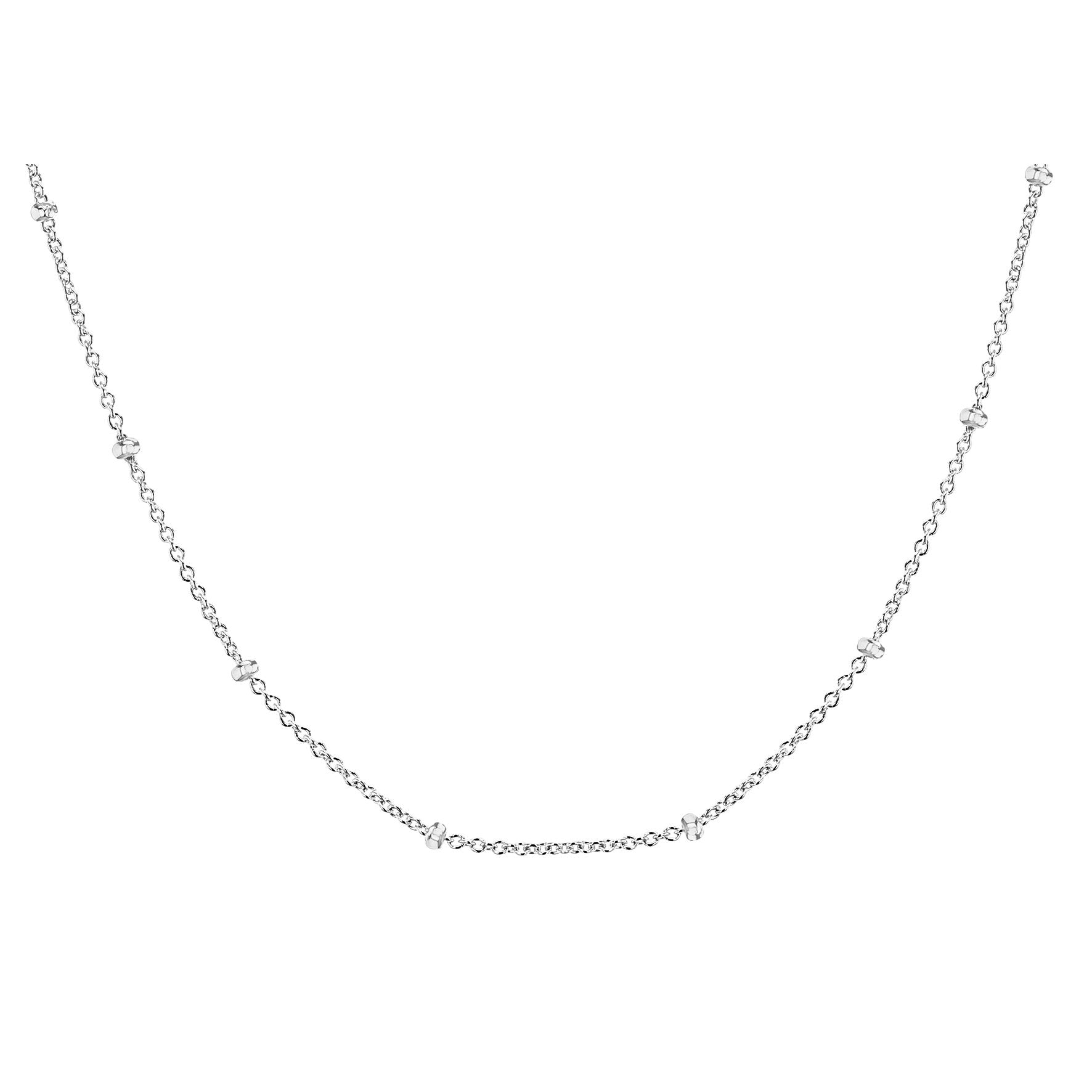 Sterling Silver Ball & Trace Chain 16'