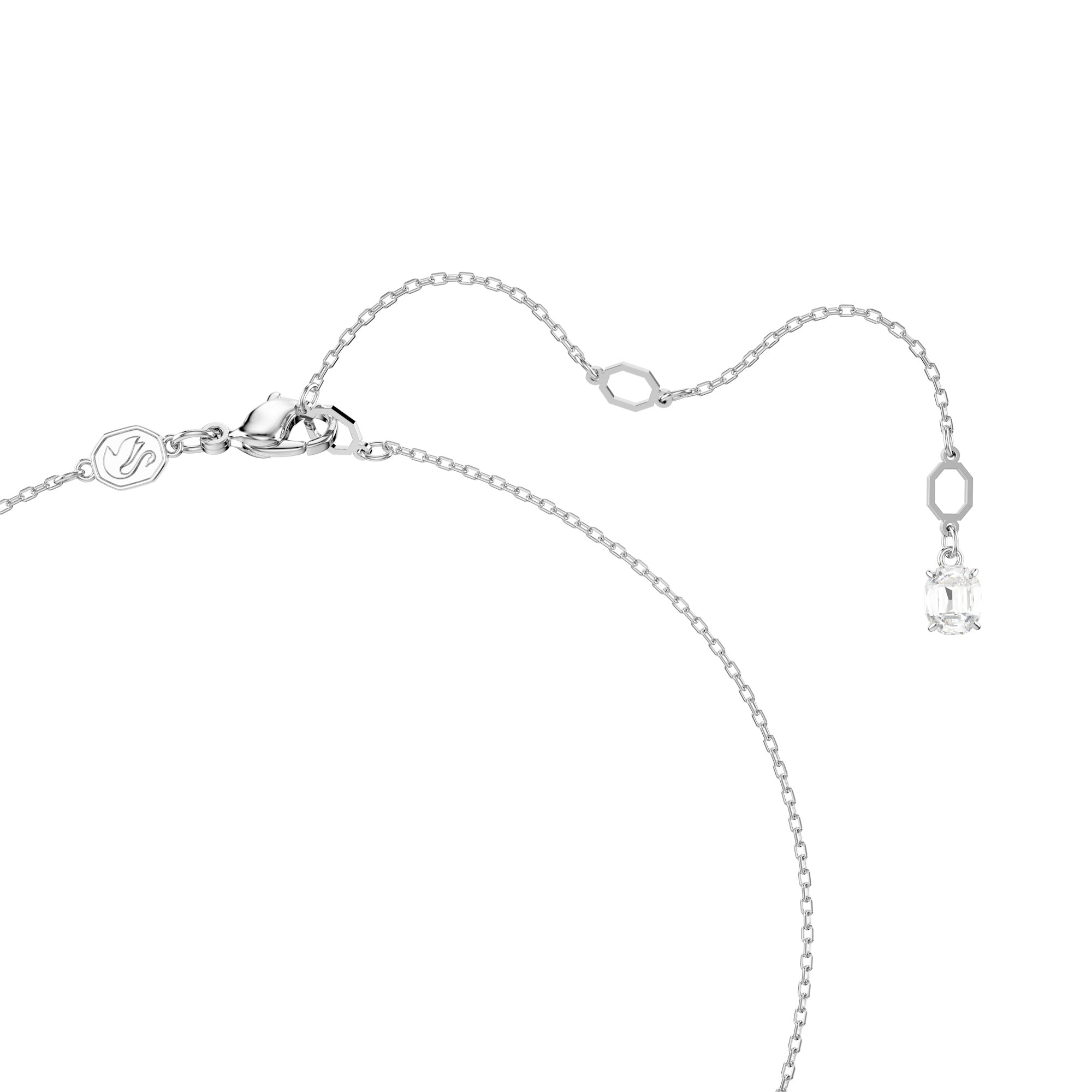 Swarovski Stilla Pndt,Oct, White CRY/RHS