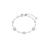 Swarovski Imber Bracelet - Rhodium Plated - M - White Crystals
