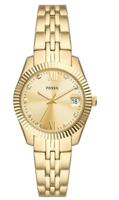 Fossil Ladies Scarlette Gold 32mm watch