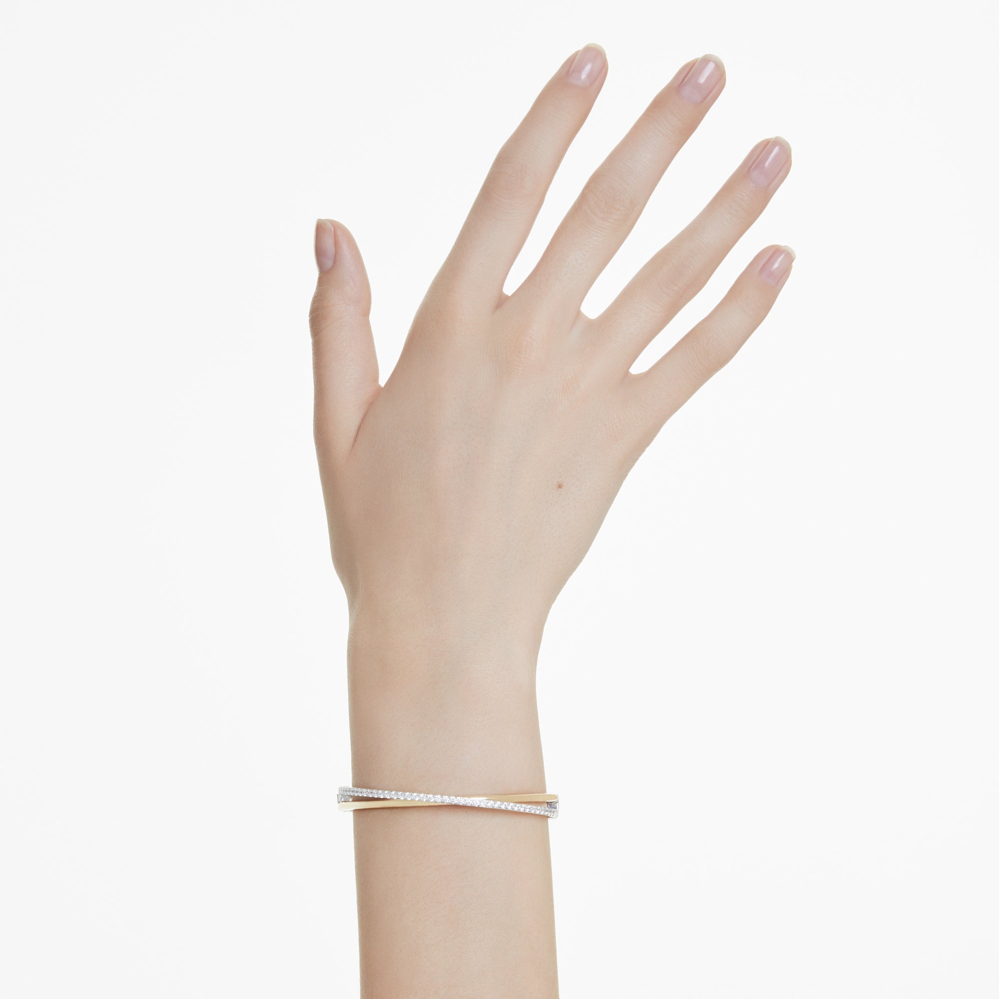 Hyperbola Bangle RHS&GOS/CRY - M