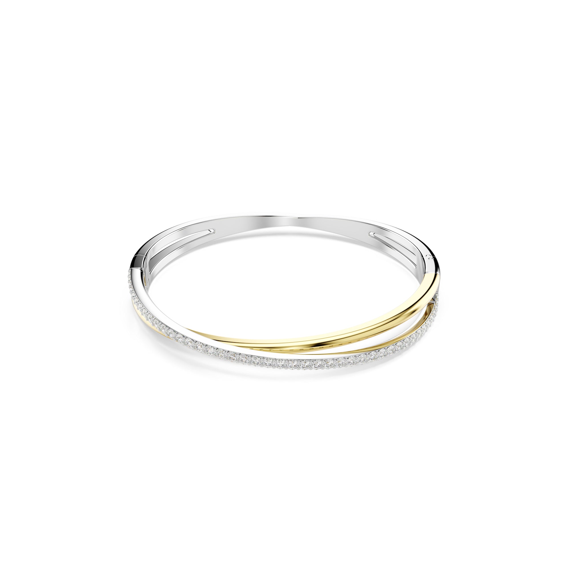 Hyperbola Bangle RHS&GOS/CRY - M