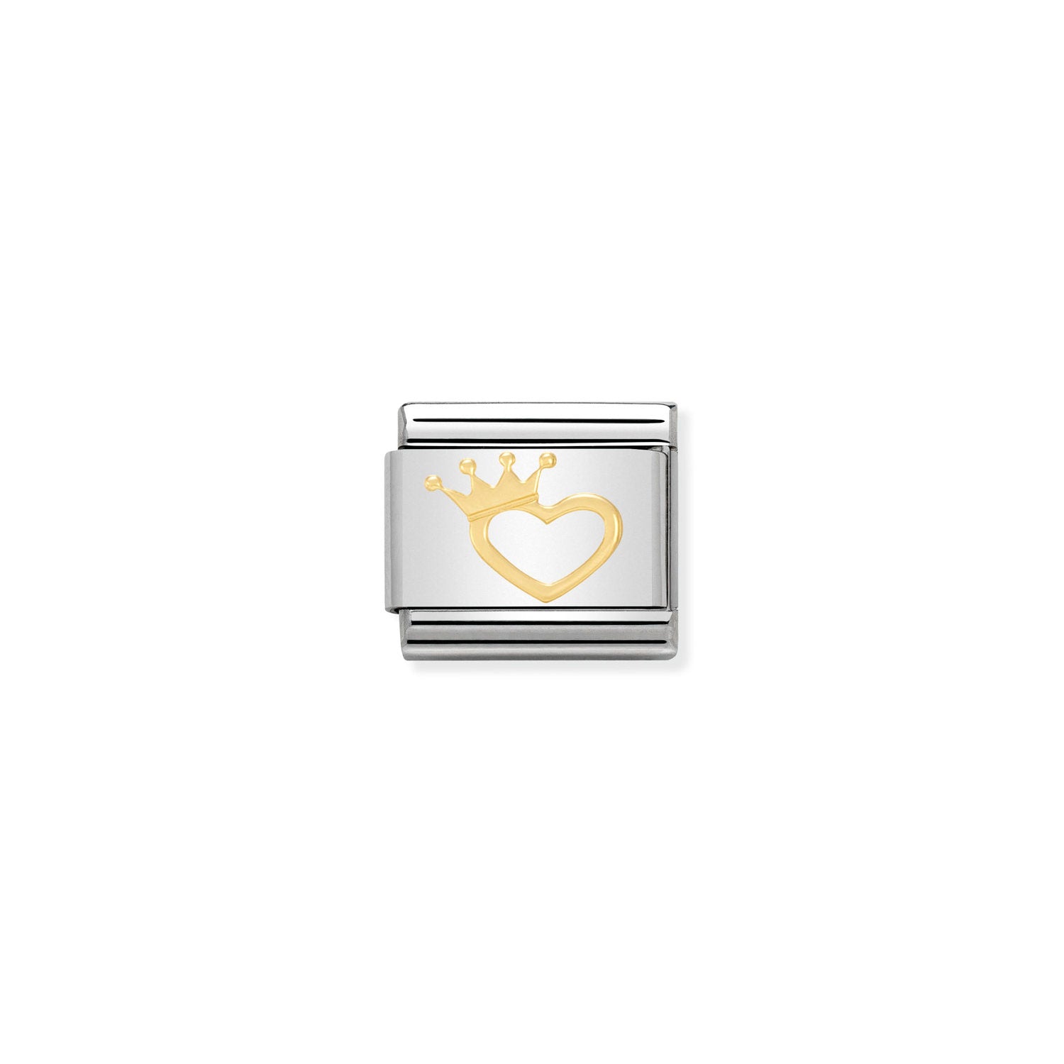 Nomination Composable Classic Love Heart & Crown Charm