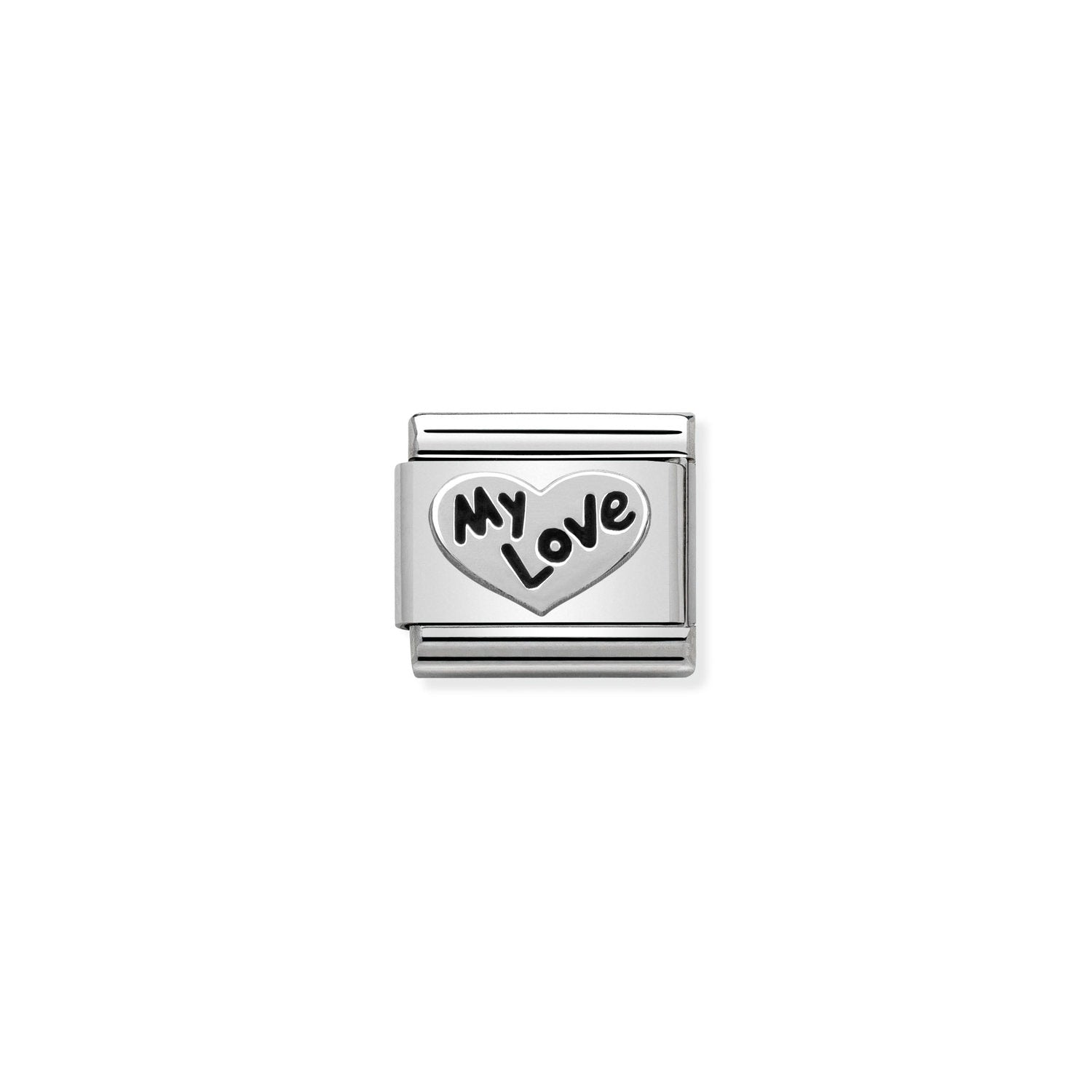 Nomination Composable Classic 'Heart My Love' Link Charm