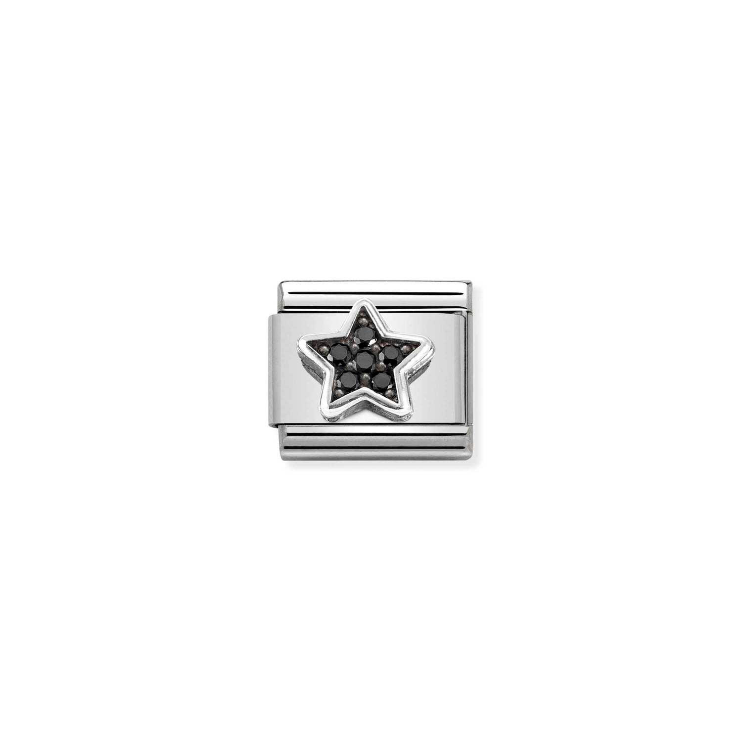 Nomination Composable Classic Black Star Charm