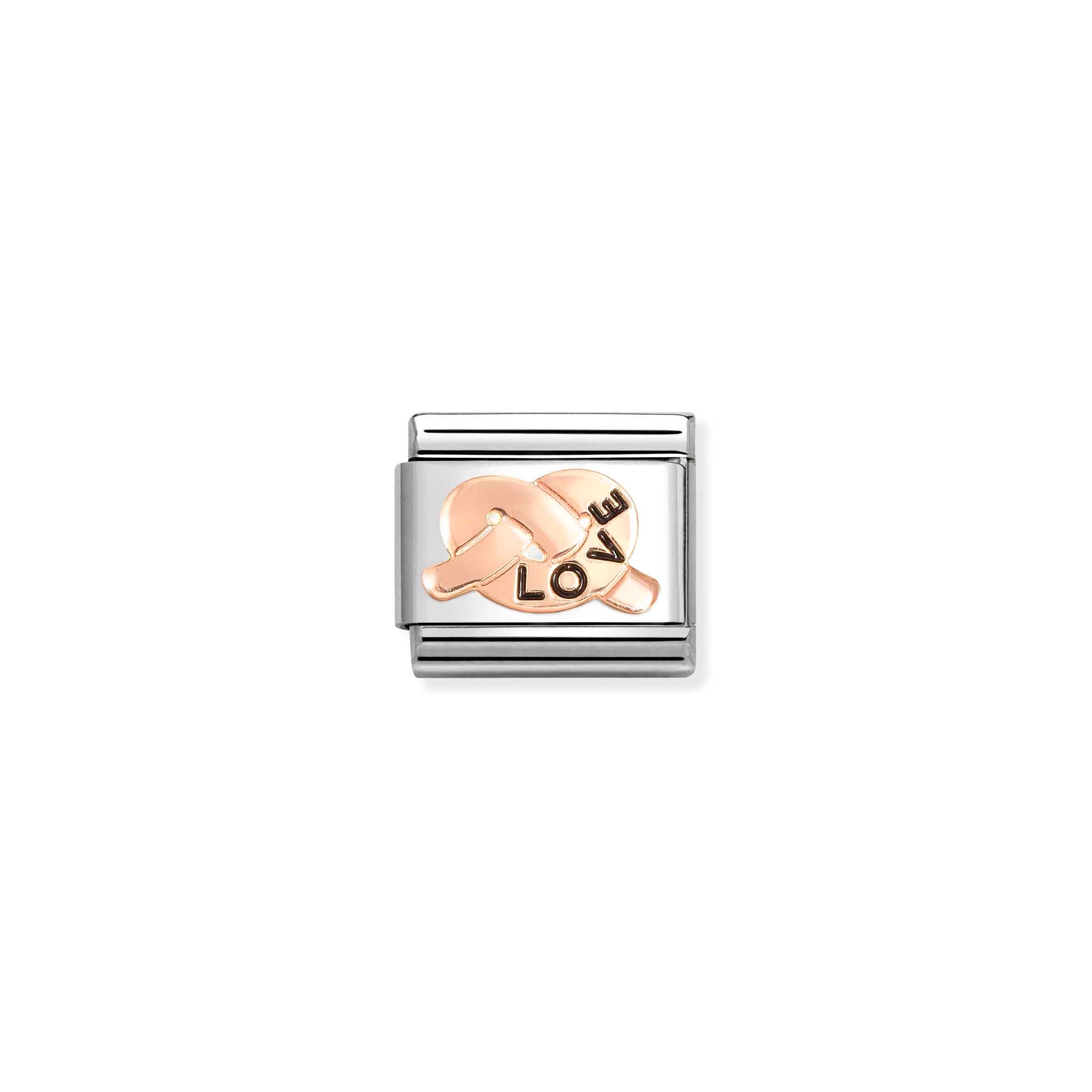 Nomination Composable Classic Symbols Love Knot Link